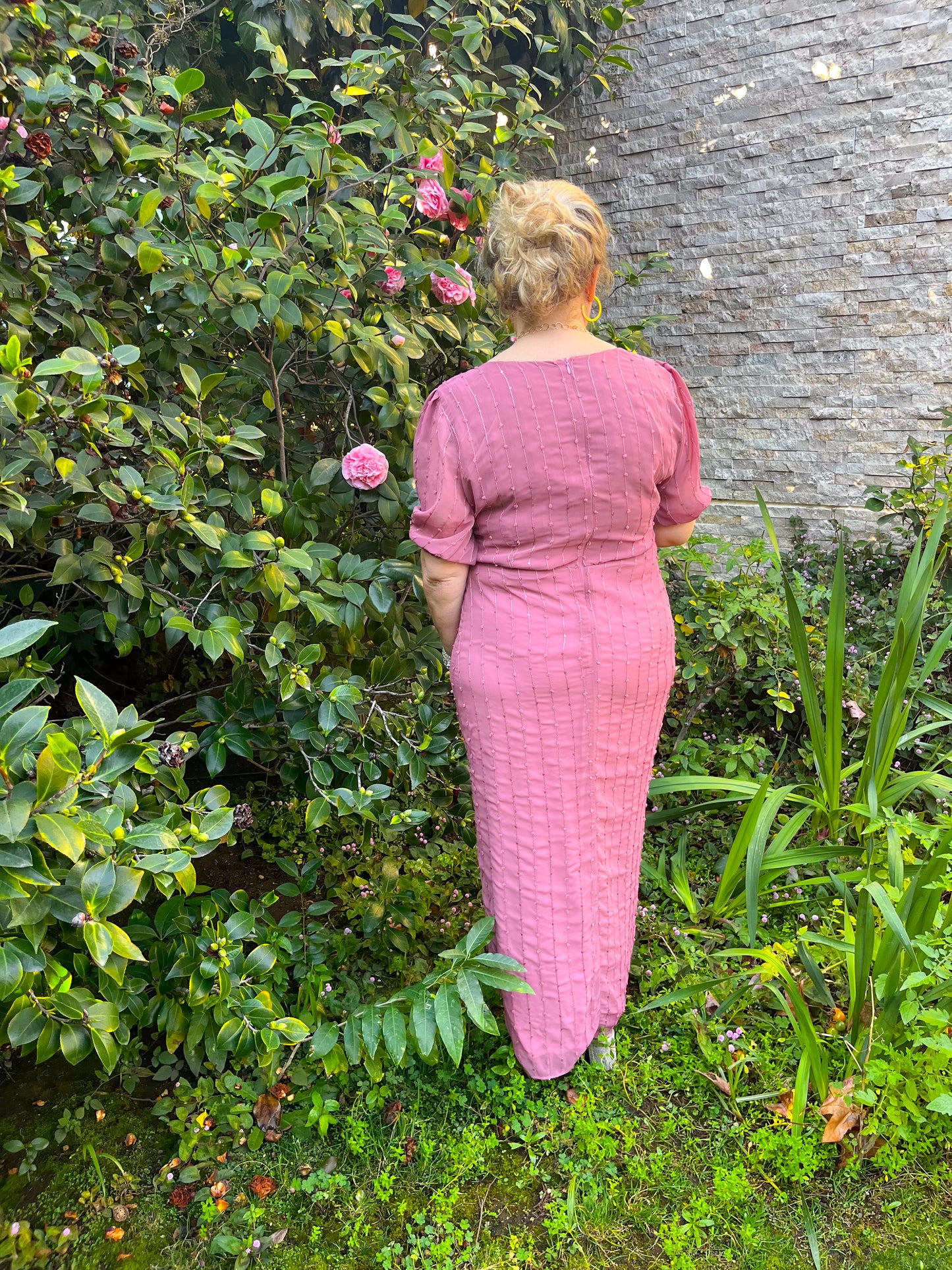 Vestido Atenas rosado