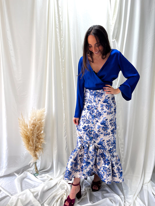 Pollera Flowes