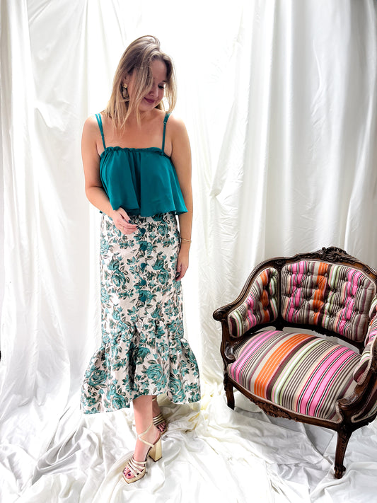 Pollera Flowes